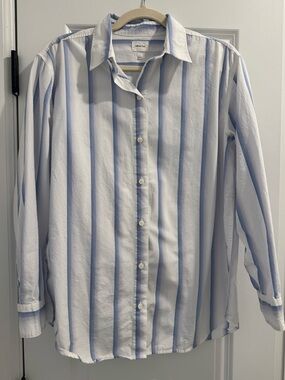 Wilfred Free by Aritzia Relaxed Cotton Button Up